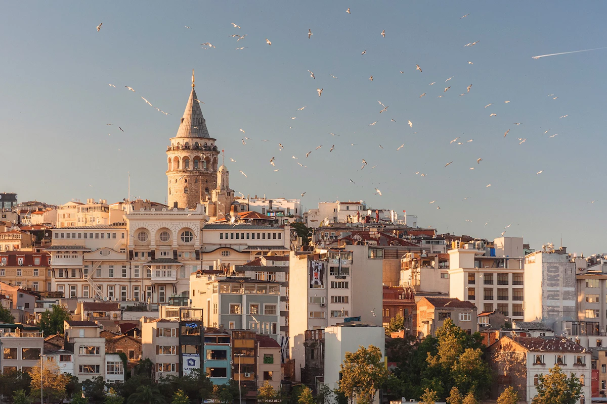 İstanbul şehir görünümü